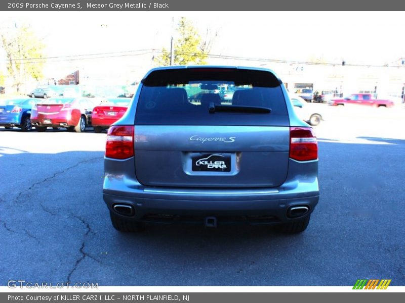 Meteor Grey Metallic / Black 2009 Porsche Cayenne S