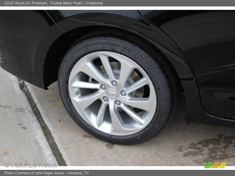 Crystal Black Pearl / Graystone 2016 Acura ILX Premium