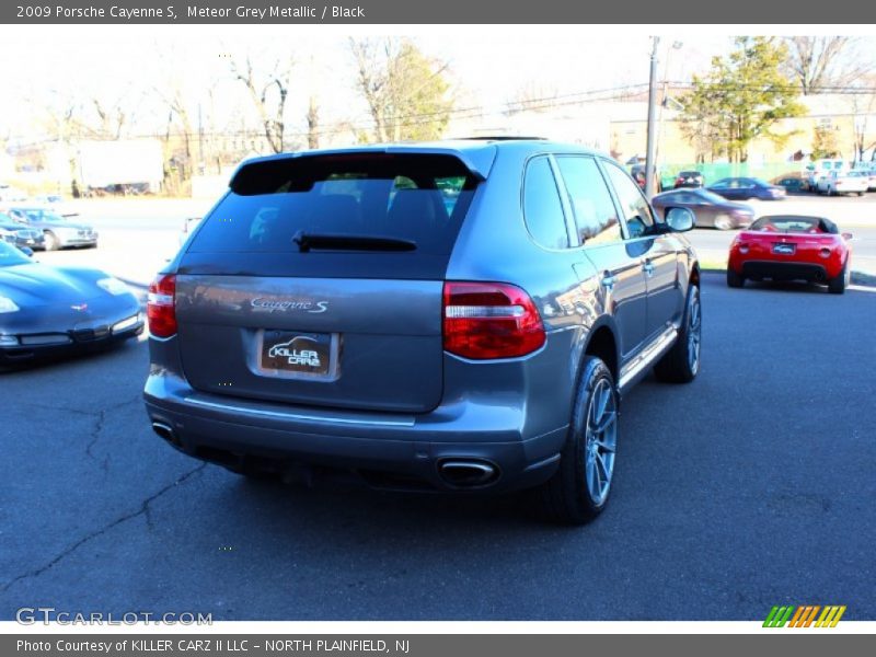 Meteor Grey Metallic / Black 2009 Porsche Cayenne S