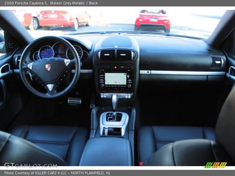 Meteor Grey Metallic / Black 2009 Porsche Cayenne S