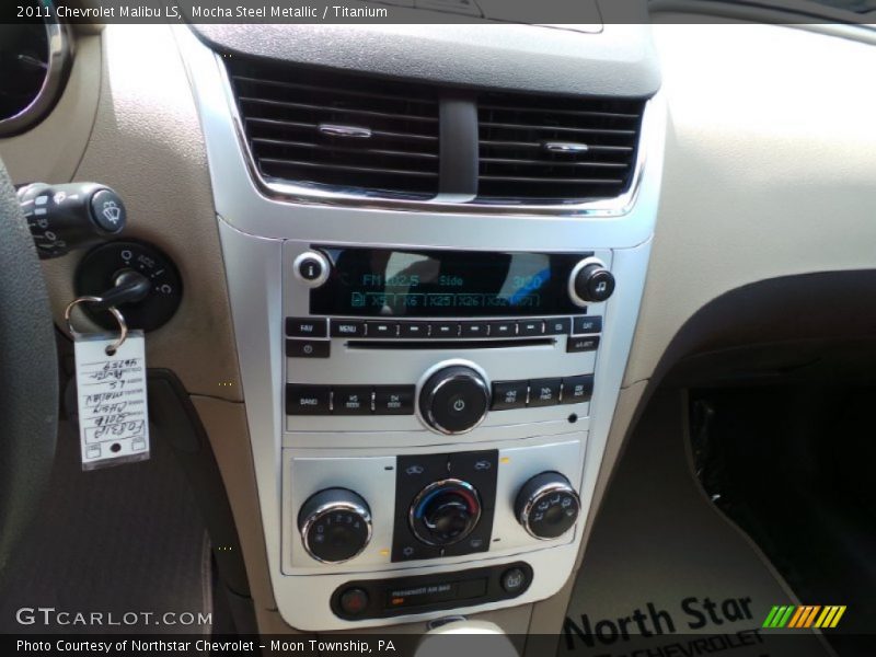 Mocha Steel Metallic / Titanium 2011 Chevrolet Malibu LS