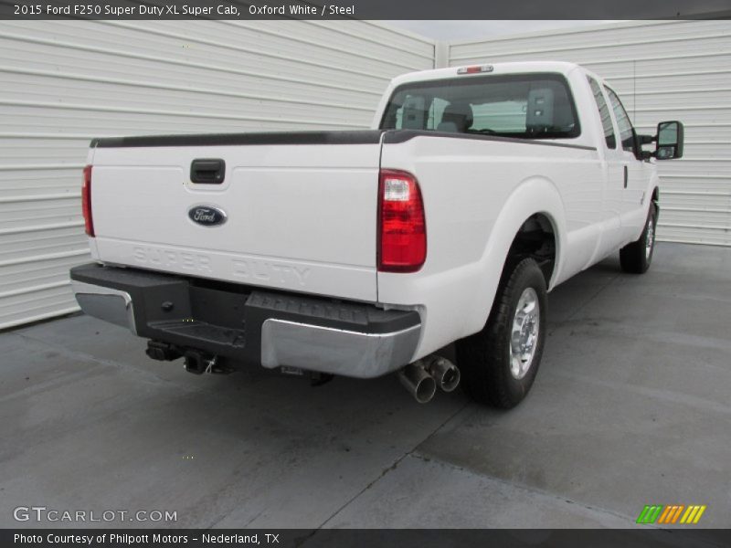 Oxford White / Steel 2015 Ford F250 Super Duty XL Super Cab