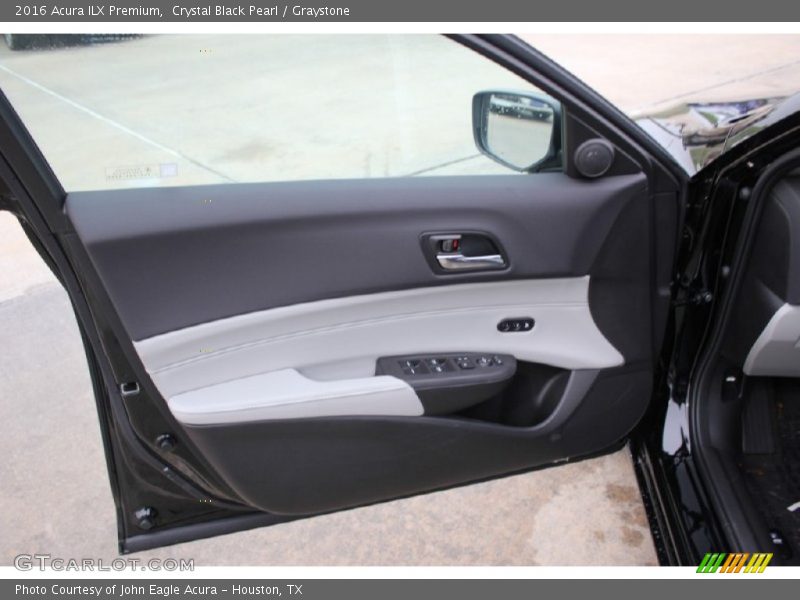 Crystal Black Pearl / Graystone 2016 Acura ILX Premium