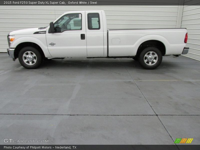Oxford White / Steel 2015 Ford F250 Super Duty XL Super Cab