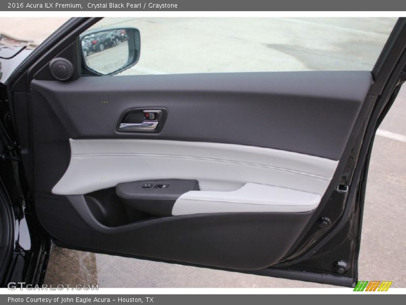Crystal Black Pearl / Graystone 2016 Acura ILX Premium