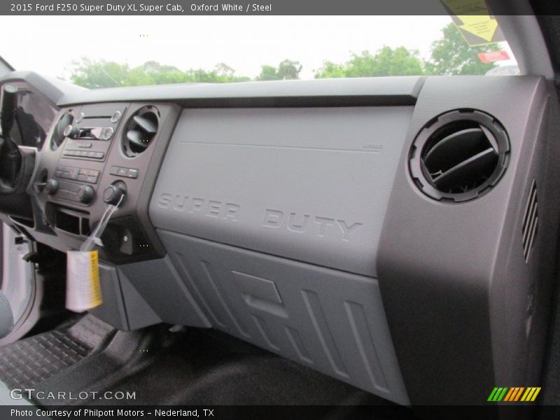 Oxford White / Steel 2015 Ford F250 Super Duty XL Super Cab