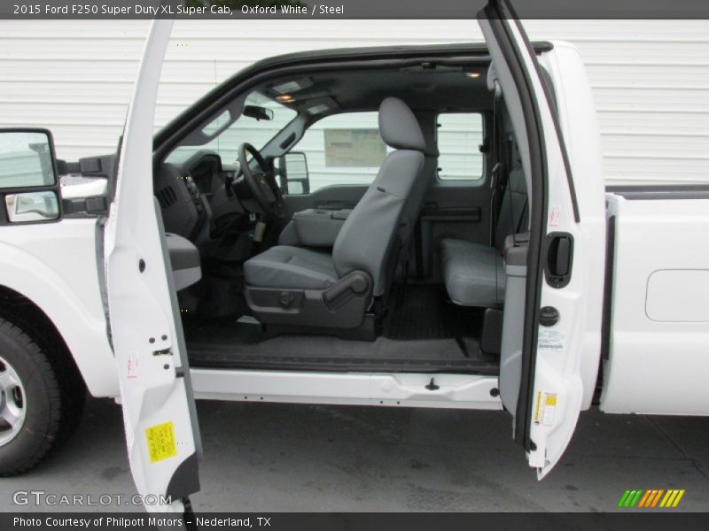 Oxford White / Steel 2015 Ford F250 Super Duty XL Super Cab