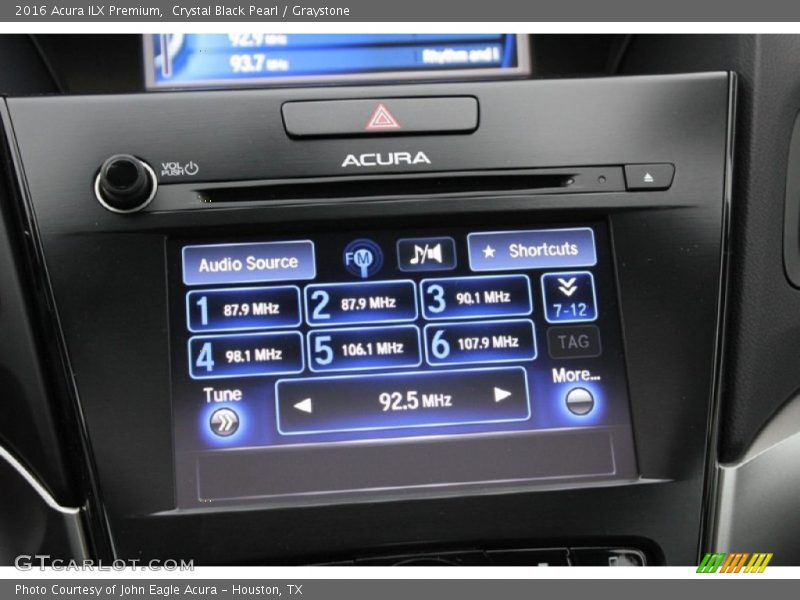 Crystal Black Pearl / Graystone 2016 Acura ILX Premium