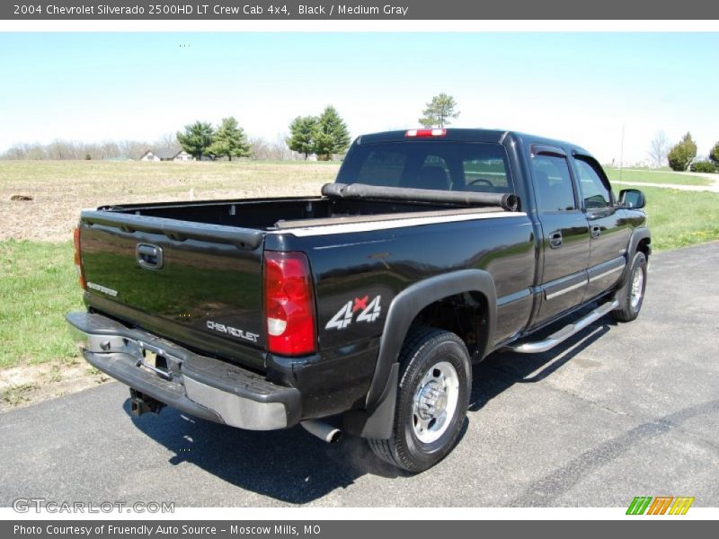 Black / Medium Gray 2004 Chevrolet Silverado 2500HD LT Crew Cab 4x4