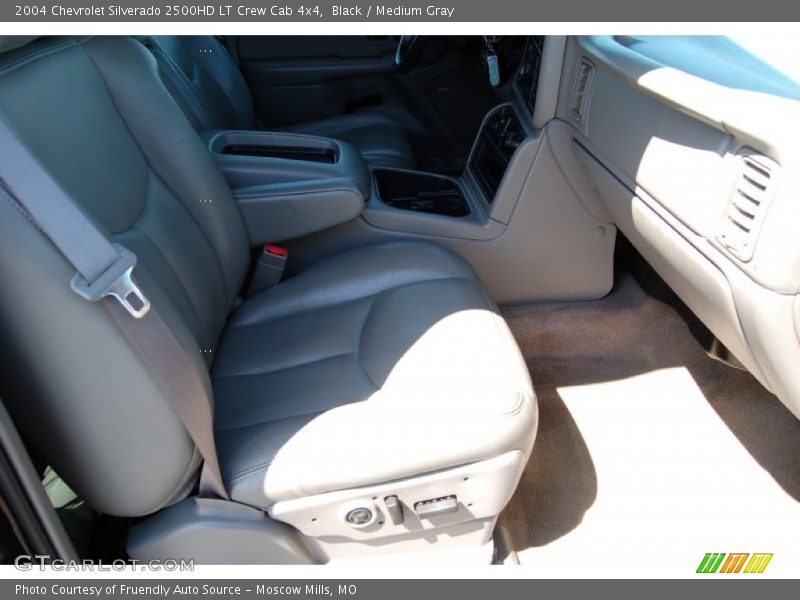 Black / Medium Gray 2004 Chevrolet Silverado 2500HD LT Crew Cab 4x4