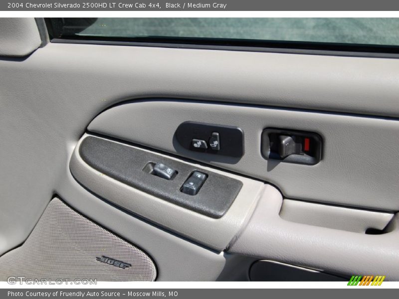 Black / Medium Gray 2004 Chevrolet Silverado 2500HD LT Crew Cab 4x4