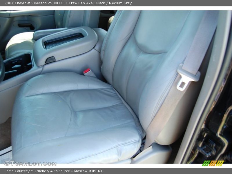 Black / Medium Gray 2004 Chevrolet Silverado 2500HD LT Crew Cab 4x4