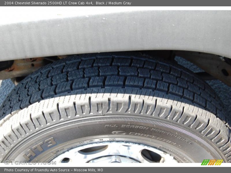 Black / Medium Gray 2004 Chevrolet Silverado 2500HD LT Crew Cab 4x4