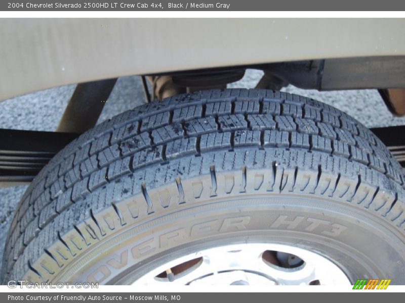 Black / Medium Gray 2004 Chevrolet Silverado 2500HD LT Crew Cab 4x4