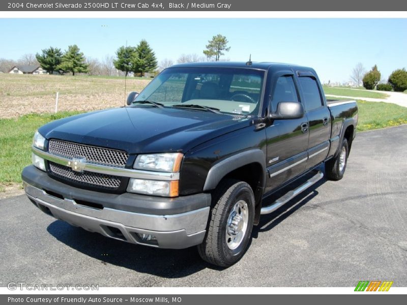 Black / Medium Gray 2004 Chevrolet Silverado 2500HD LT Crew Cab 4x4
