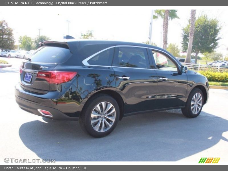 Crystal Black Pearl / Parchment 2015 Acura MDX Technology