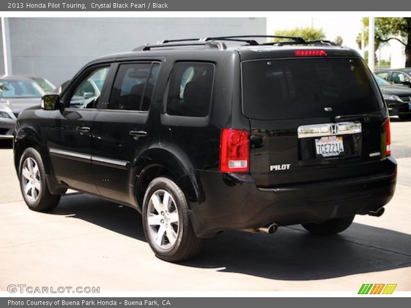 Crystal Black Pearl / Black 2013 Honda Pilot Touring