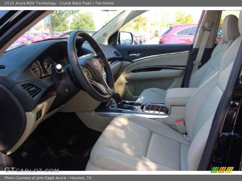 Crystal Black Pearl / Parchment 2015 Acura MDX Technology