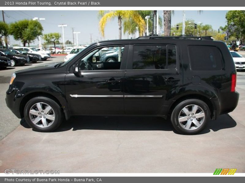 Crystal Black Pearl / Black 2013 Honda Pilot Touring