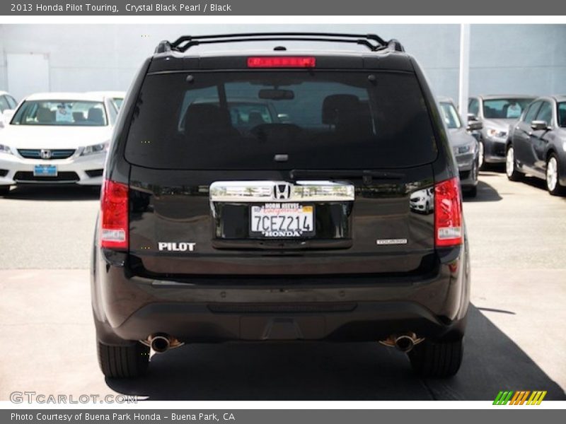 Crystal Black Pearl / Black 2013 Honda Pilot Touring