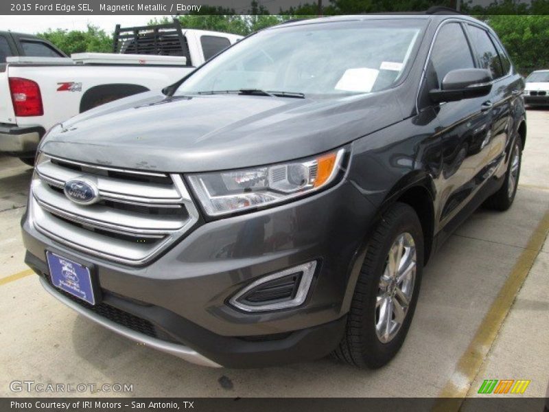 Magnetic Metallic / Ebony 2015 Ford Edge SEL