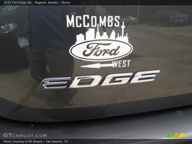 Magnetic Metallic / Ebony 2015 Ford Edge SEL