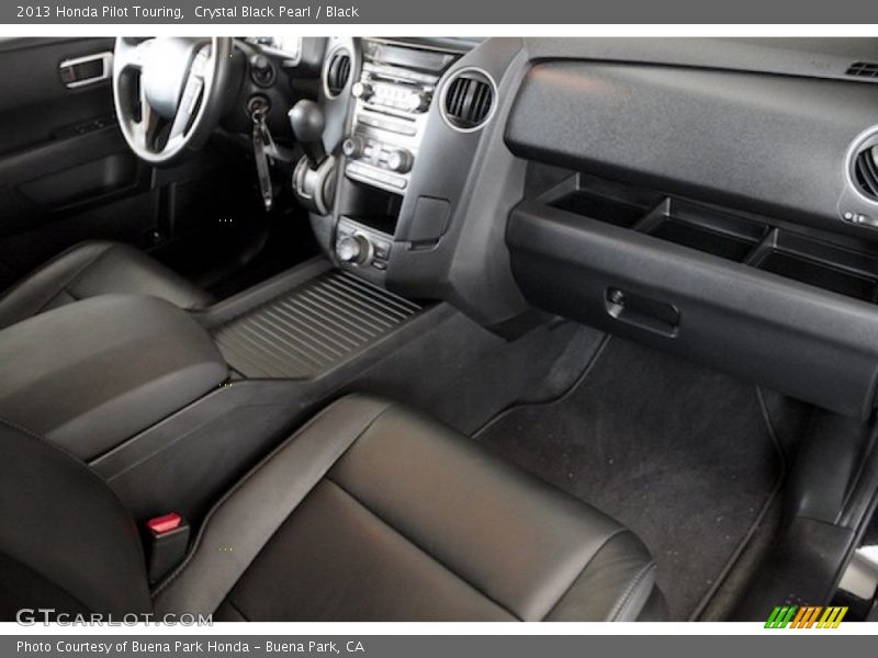 Crystal Black Pearl / Black 2013 Honda Pilot Touring