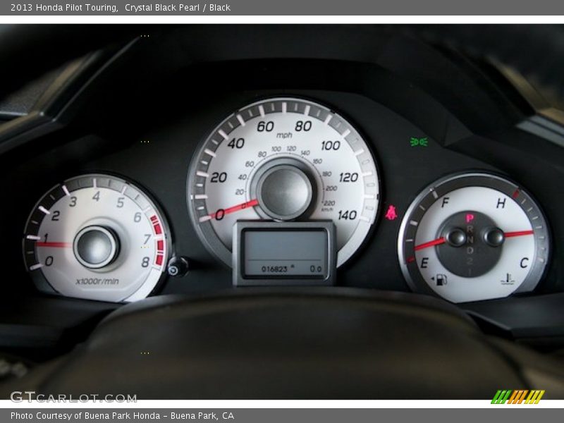 Crystal Black Pearl / Black 2013 Honda Pilot Touring