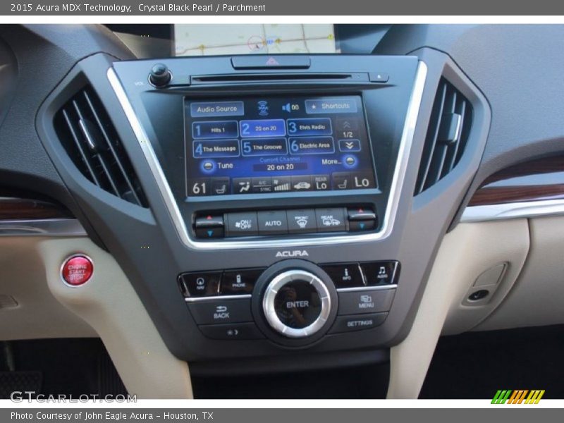 Crystal Black Pearl / Parchment 2015 Acura MDX Technology