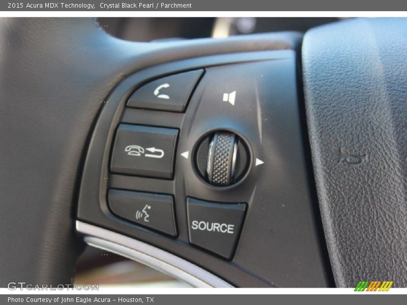 Crystal Black Pearl / Parchment 2015 Acura MDX Technology
