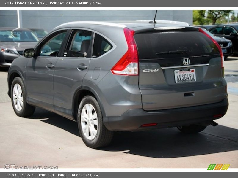 Polished Metal Metallic / Gray 2012 Honda CR-V EX-L