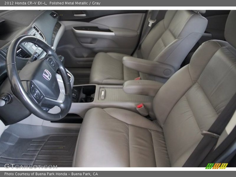 Polished Metal Metallic / Gray 2012 Honda CR-V EX-L