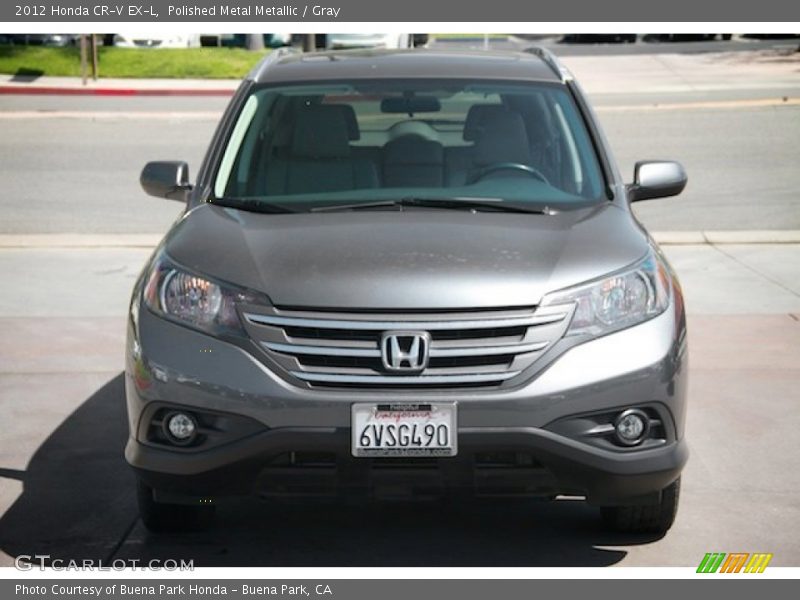 Polished Metal Metallic / Gray 2012 Honda CR-V EX-L