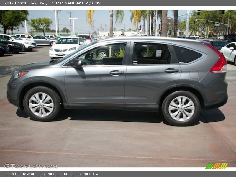 Polished Metal Metallic / Gray 2012 Honda CR-V EX-L