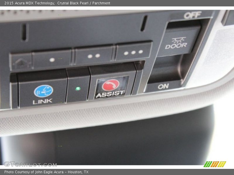 Crystal Black Pearl / Parchment 2015 Acura MDX Technology