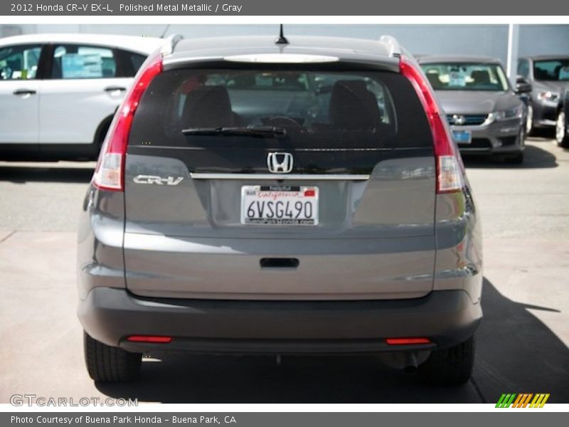 Polished Metal Metallic / Gray 2012 Honda CR-V EX-L