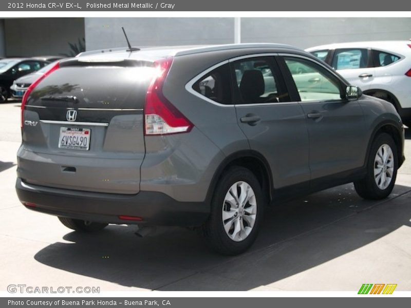 Polished Metal Metallic / Gray 2012 Honda CR-V EX-L