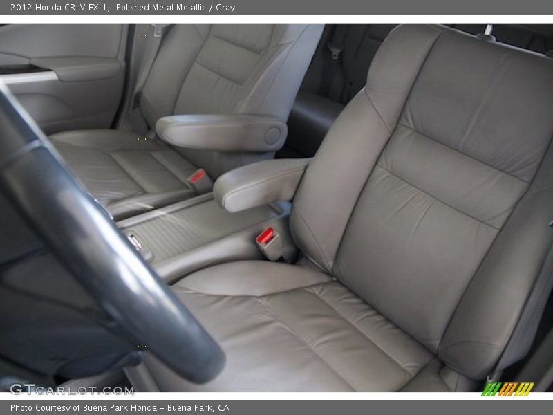 Polished Metal Metallic / Gray 2012 Honda CR-V EX-L