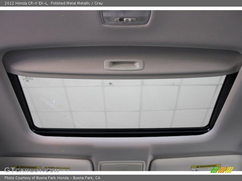 Polished Metal Metallic / Gray 2012 Honda CR-V EX-L