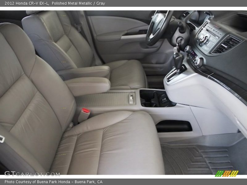 Polished Metal Metallic / Gray 2012 Honda CR-V EX-L
