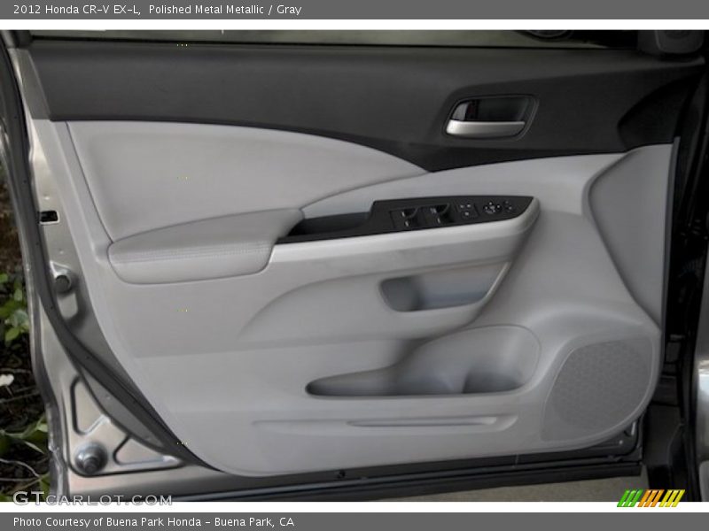 Polished Metal Metallic / Gray 2012 Honda CR-V EX-L