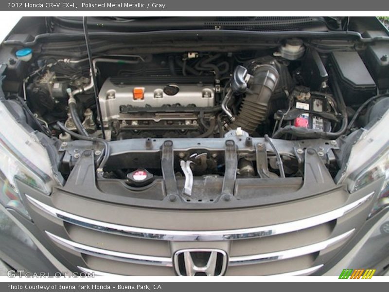 Polished Metal Metallic / Gray 2012 Honda CR-V EX-L
