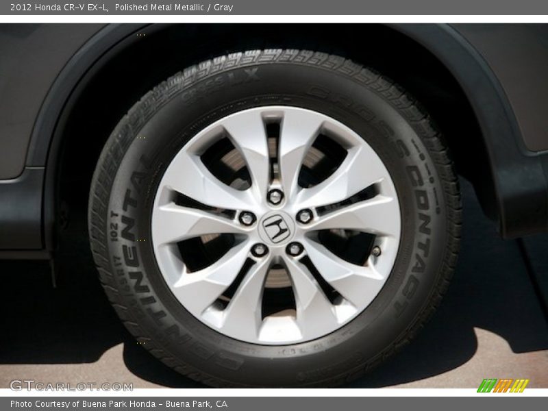 Polished Metal Metallic / Gray 2012 Honda CR-V EX-L