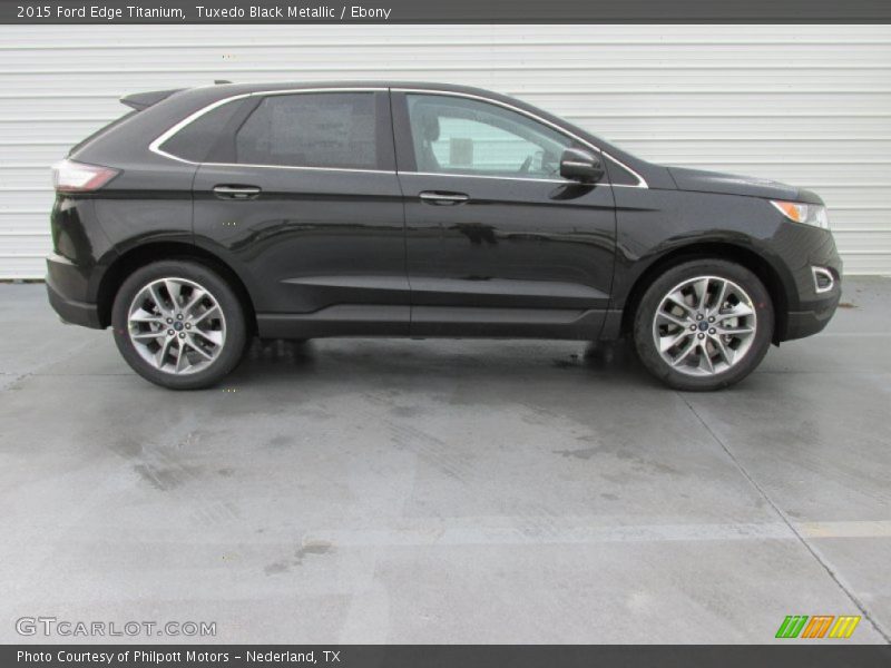 Tuxedo Black Metallic / Ebony 2015 Ford Edge Titanium