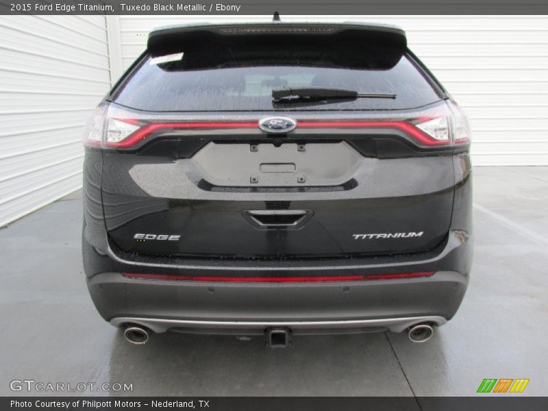 Tuxedo Black Metallic / Ebony 2015 Ford Edge Titanium