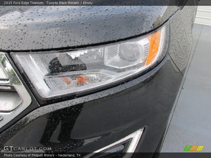 Tuxedo Black Metallic / Ebony 2015 Ford Edge Titanium