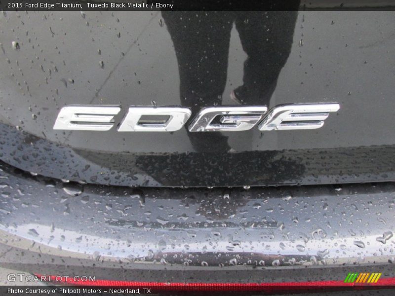 Tuxedo Black Metallic / Ebony 2015 Ford Edge Titanium