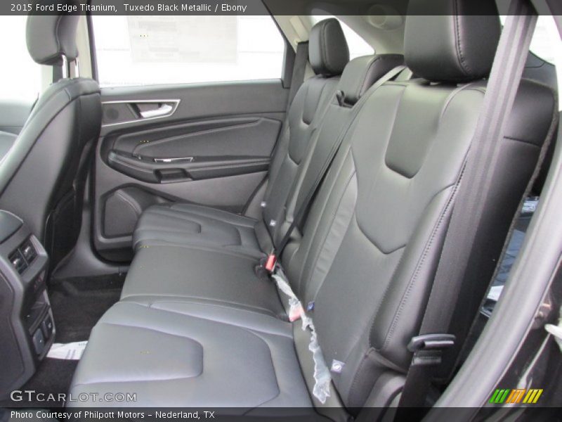 Rear Seat of 2015 Edge Titanium