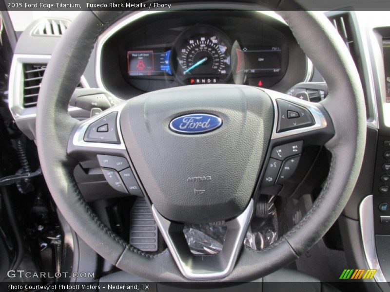  2015 Edge Titanium Steering Wheel