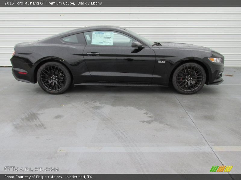  2015 Mustang GT Premium Coupe Black